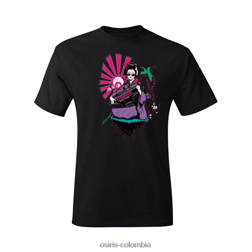 Osiris camiseta de geisha negra vestir DDD4FT45