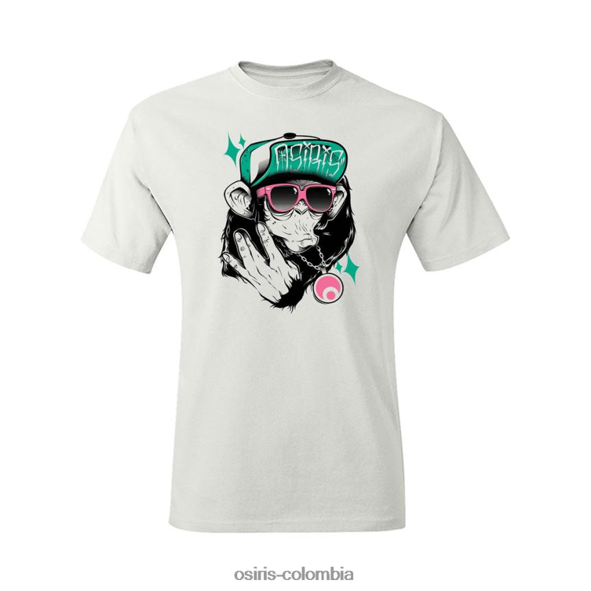 Osiris camiseta de la costa izquierda blanca vestir DDD4FT50
