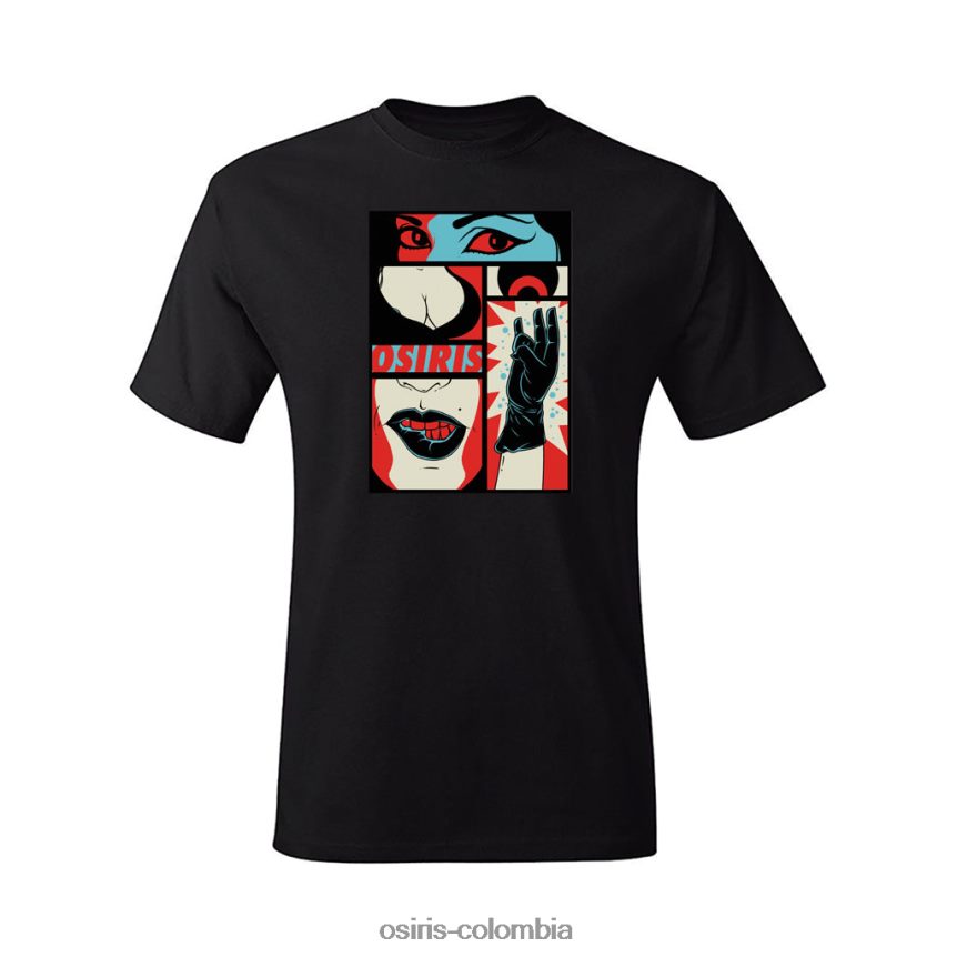 Osiris camiseta sorpresa negra vestir DDD4FT47